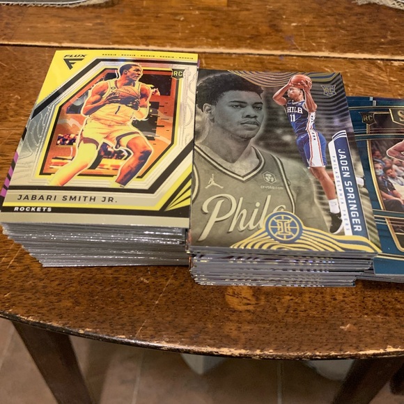 OVER 200 VARIOUS NBA ROOKIE AND NON ROOKIE CARDS FLUX SELECT NBAHOOPS PRIZM - Picture 8 of 9